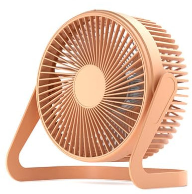 Ventilador de mesa USB de 6 pulgadas, ventilador de mesa de 2 velocidades, rotación de 360 °, ventilador de mesa personal con cable de extensión USB, mini ventilador portátil para mesa, hogar,