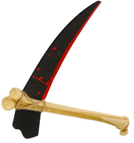 Amosfun Simulation Halloween Artificiel pour Représentation Fournitures De Fête Halloween Accessoire pour Cosplay