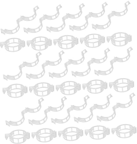 VICASKY 200 Stück Pflanzenclips für Tomaten Rankhilfe Klammern Garten Kletterpflanzen Halterung Pflanzensicherung Flexibel und Schonend für Gemüse und Weinreben
