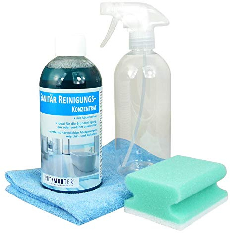 PUTZMUNTER Sanitär Reinigungs-Konzentrat 500ml Set