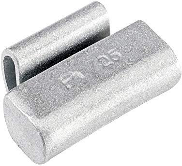 Hofmann Power Weight 100x Schlaggewicht Stahlfelgen 25g, Auswuchtgewichte Sommer-/Winterreifen, Wuchtgewicht Stahlfelgen