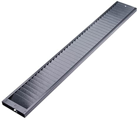 Kartenhalter/Wandhalter für bis zu 40 Chipkarten (815 x 115 mm)