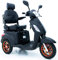 Electric Mobility Scooter 3 Wheeled Matt Black with Extra Accessories Package: Mobility Scooter Waterproof Cover, Phone Holder, Bottle Holder by Green Power