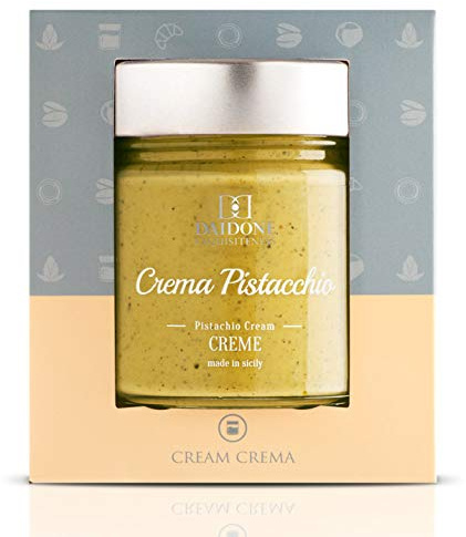 Daidone - Handmade Sicilian Pistachio Cream - 12 Jars of 220g