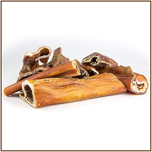 Rinderkopfhaut 30 cm 1kg - Premium Kausnack für Hunde von PrideDogs - Zahnpflege - Getreidefrei - 100% Rind Deutscher Herstellung - Natur Leckerli