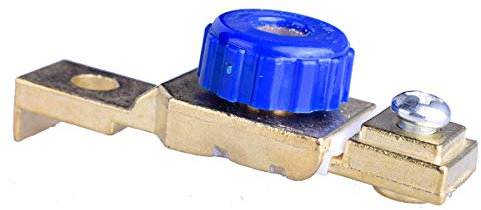 Coche Moto Interruptor de Batería, Poste Lateral Automático Moto Desconecte de Bateria Terminal, Desconectador Bateria Moto Barra Transversal Antifugas DC 12V 80A