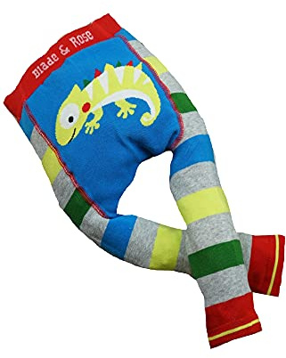 Blade & Rose Chameleon Leggings | 3-4 Years | Toddler and Baby Knit Leggings Multicoloured Stripes