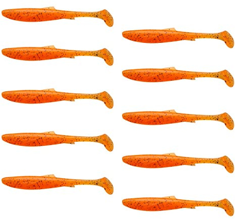 ZECK Gummifisch - Dude 3 Inch | 7,6 cm - Blake Flake Orange