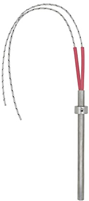 Jxjamp Accenditore a Pellet 300w 220v Φ 10mm a Vite Mobile - Elemento accenditore per Stufa a Pellet per Forno (Colore : Lunghezza 160) (Color : Length 180)
