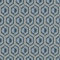 Rasch Carta da parati 710151 – Carta da parati in tessuto non tessuto con design geometrico, effetto retrò, colore blu/grigio e oro, della collezione Sophia, 10,05 m x 0,53 m (lunghezza x larghezza)