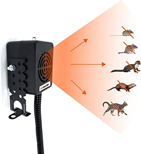 ANTIMARDER LUBERDA Repellente per martore per auto Funzione ON/OFF | Silenzioso ed efficace | Protezione contro le martore nel vano motore | Alta frequenza