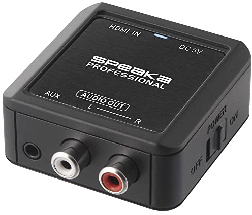 SpeaKa Professional Audio Konverter [HDMI - Cinch]