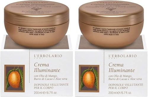 Crema Doposole Illuminante 200 ml (2 Confezioni) + Telo Mare in OMAGGIO