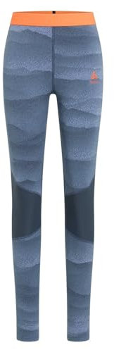 Odlo Damen Whistler Eco Hose, Folkstone Gray-India Ink, XS