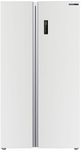 INFINITON Frigorifico Americano SBS-506A77BEH, E, 177 cm de Altura, Inverter, No Frost Total, Blanco