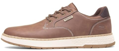 Skechers Garlan PryorSneaker pour Homme, Synthétique Marron, 43 EU