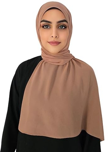 Medinah kopftuch moderne hijab kopftuch-Frauen Premium Chiffon Hijab Kopftücher, hijab aus leichtem Stoff- kopftuch damen 180X70cm groß, aus hochwertigem Stoff