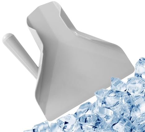 Pala para patatas fritas, Cuchara para patatas fritas,Pala para freír patatas fritas con mango | Recogedor comercial para freír, herramienta antideslizante para patatas fritas para el hogar, cocina, r