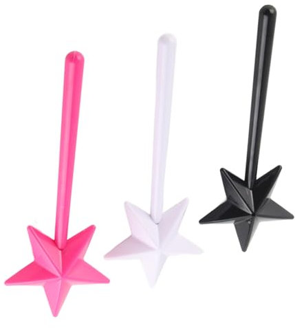 HAOHIZE Salero Pimentero Varitas Mágicas, 3 Piezas Salero Pimentero Varita Estrella Salero Pimentero Palo Mágico Condimentos Recargables Dispensador de Especias Halloween, Navidad