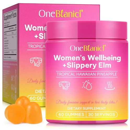 Probiotique Flore Intime pour Femmes 60 Gummies, Gummies Intime Ananas pour l'équilibre des pH une Odeur Saine, l'équilibre des Levures, la santé de l'intestin, le système Immunitaire