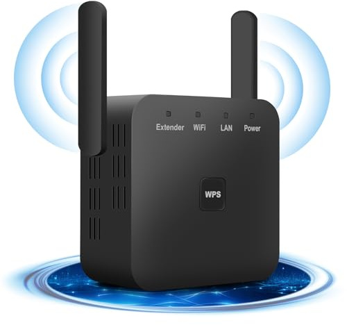 Wifi Extender, Wifi Booster, Internet Booster with 2 Antennas