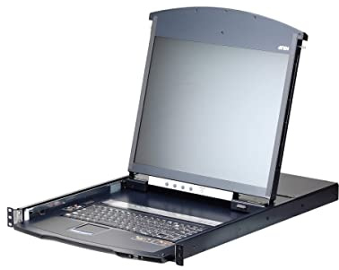 ATEN 8-Port 19 LCD IP CAT5 KVM 1