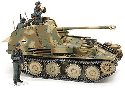 TAMIYA 35364 - 1:35 Deutscher Jagd Panzer Marder III Normandie, Modellbau, Plastik Bausatz, Hobby, Basteln, Kleben, Modellbausatz, Modell, Zusammenbauen, Unlackiert