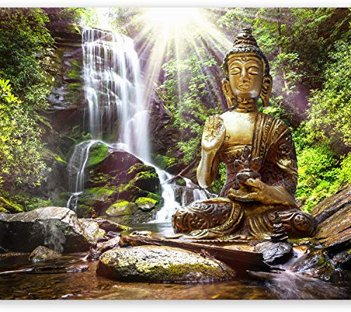 murando Fotomurales autoadhesivo Buda Zen Spa 196x140 cm Papel Pintado Decoración de Pared Murales Pegatina decorativos adhesivos 3d moderna de Diseno Fotográfico Oriente h-C-0033-a-b
