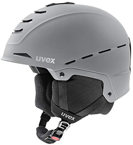 uvex Legend 2.0 - Skihelm für Damen und Herren - individuelle Größenanpassung - optimierte Belüftung - Rhino matt - 59-62 cm