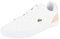 Lacoste Damen 45cfa0048 Vulcanized Sneaker, Wht Lt Pnk, 38 EU