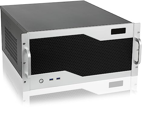 RackChoice 5U rackmount server chassis compatible with liquid cooling radiator up to 360mm