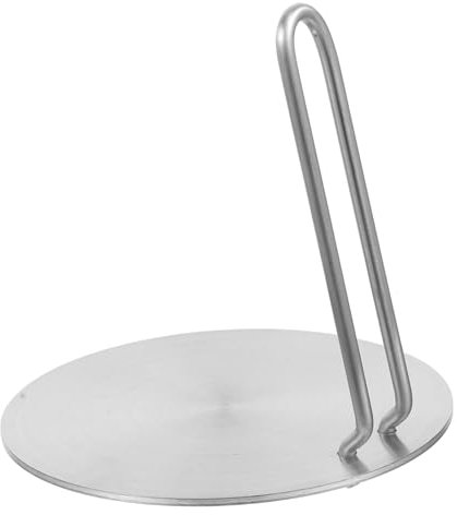 HEMOTON 1 Jeu Plaque Conductrice De Chaleur Plaque De Diffusion Pour Cuisinière à Induction Plaque à Induction Plaque De Métal Tajine Olla Flamme Acier Inoxydable Coussin De Protection