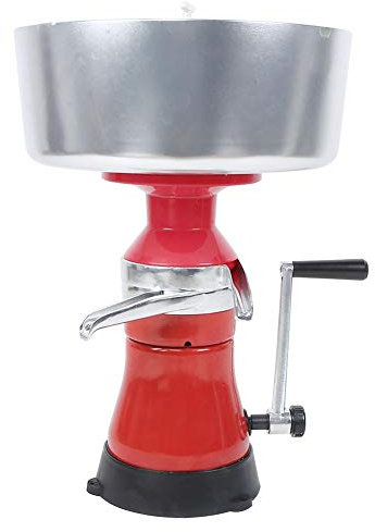 wanghaiyanBD Séparateur de crème manuel en alliage d'aluminium pour séparer le lait, séparateur centrifuge de crème de lait frais, pour usage domestique