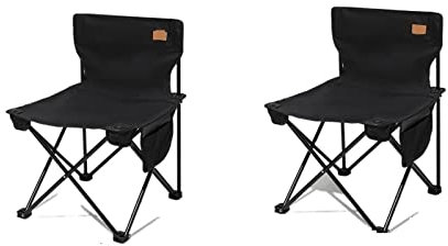 YIHANSS Abnehmbarer tragbarer Klapp-Campingstuhl für den Außenbereich, ultraleichter Klapphocker, Wander-Picknick-Campingstuhl