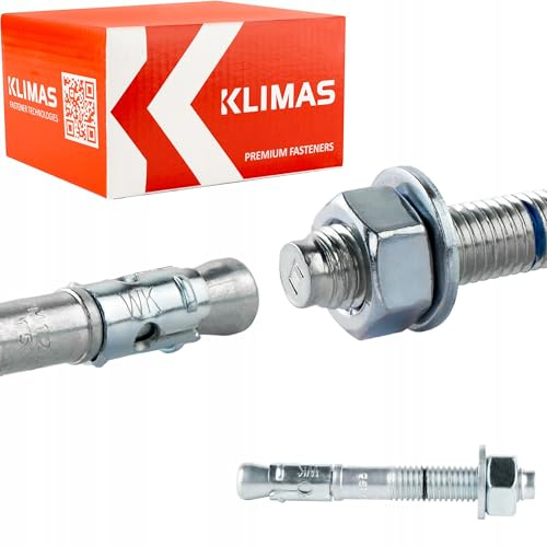 Ankare för tung last, bultankare, kilankare, ankare ankare bult m8 m10 m12 m16 Zn (10, 16 x 125 mm)