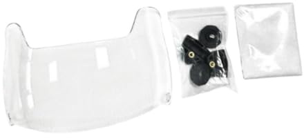 KQFCAZRE Visière de Football Américain, Visière de Rugby, Facile à Installer, Adaptée Au Port de Lunettes, pour Casques de Football Américain Enfants, Masque F