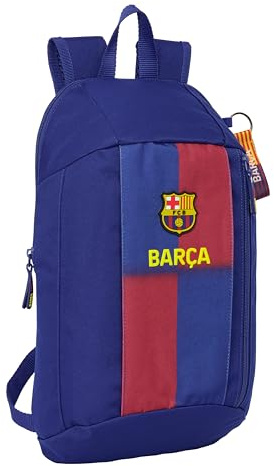 Safta F.C. BARCELONA 1ª EQUIPACIÓN 25/26 - Mini Mochila para Uso Diario, Ideal para Niños de Diferentes Edades, Cómoda y Versátil, Calidad y Resistencia, 22x10x39 cm