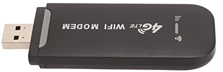 Alomejor 4G LTE USB WiFi Router Portable WiFi Módem 150Mbps para Redes 3G 4G con Interfaz USB Estándar Micro SIM La Ranura Admite 10 Usuarios