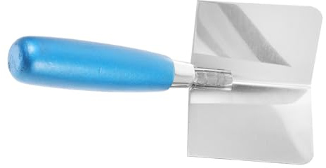 Yardenfun Paleta de Esquina Inoxidable con Mango Ergonómico Antideslizante para Acabado Esquinas Interiores y Exteriores de Enlucido