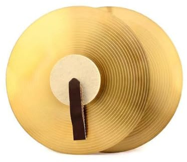 1 par de platillos, 10 platillos de aleación, de mano para niños, banda de gong, instrumentos musicales de percusión rítmica para fiestas de rendimiento, principiantes, bateristas profesion
