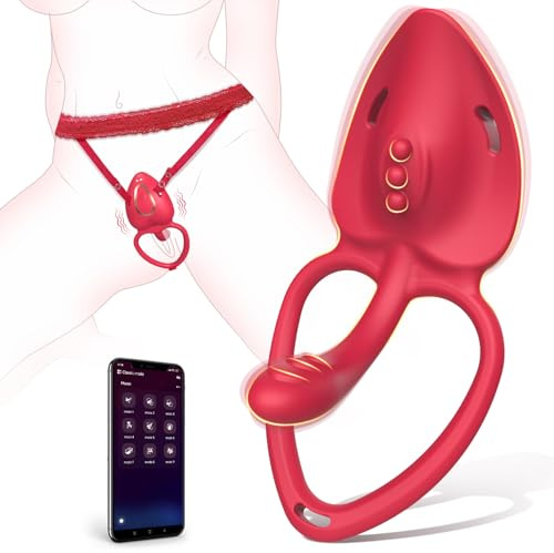 Vibratoreper donna professionale Wireless Ovetto Vibrante Sex Toys Vibratoriper donne con App 9 modalità Vibratore clitoride sexytoysys donna coppia Succhia clitoride per sex toy Vibratori farfalla