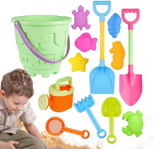 Beach Toy Set - Imagination Development Game - Kids Beach Sand Shovel Toy - for Preschoolers Children Summer Outdoor Birthday Start Of School Day