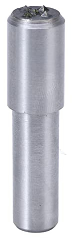 LMHHMIN Quadratisches 5-Punkt-Diamant-Abrichter-Schleifrad-Abrichtstift-Werkzeug mit 10-mm-Kohlenstoffstahlschaft