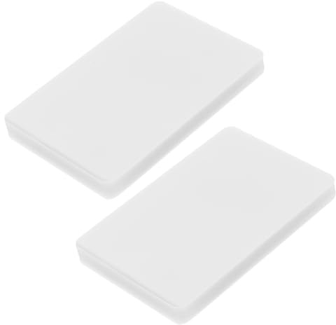 PACKOVE 400 Fogli di Pellicola per Laminazione Termica 3x5,5 Mm Trasparente Chiusura Ermetica per Protezione Documenti e Foto Ufficio