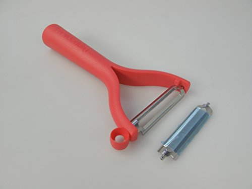 TUPPERWARE Schäler rot Universalschäler + Ersatzklinge für Universalschäler D119 P 22968
