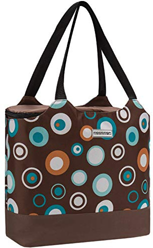 anndora 2 in 1 Einkaufstasche mit Isoliertasche - Doppeltes Volumen - Polyester - 22 Liter + 18 Liter - Farbwahl