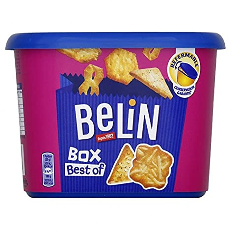Belin Best of Crackers 205 g (paquete de 6)