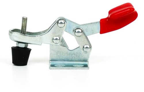 INGDAUM® 1 Stück GH-20800 Waagerechtspanner Einstellbare Kniehebelspanner Schnellspanner Knebelklemme für Vorrichtungsbau, Montage, Maschinenbau, Holztechnik (1, GH-20800 (30 kg))