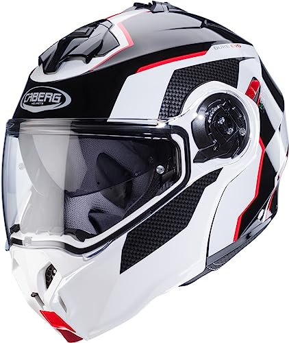 CABERG HELMET DUKE EVO MOVE BLACK/WHITE/RED XS