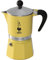 Bialetti Cafetera Italiana 29583 Amarillo Aluminio 140 ml